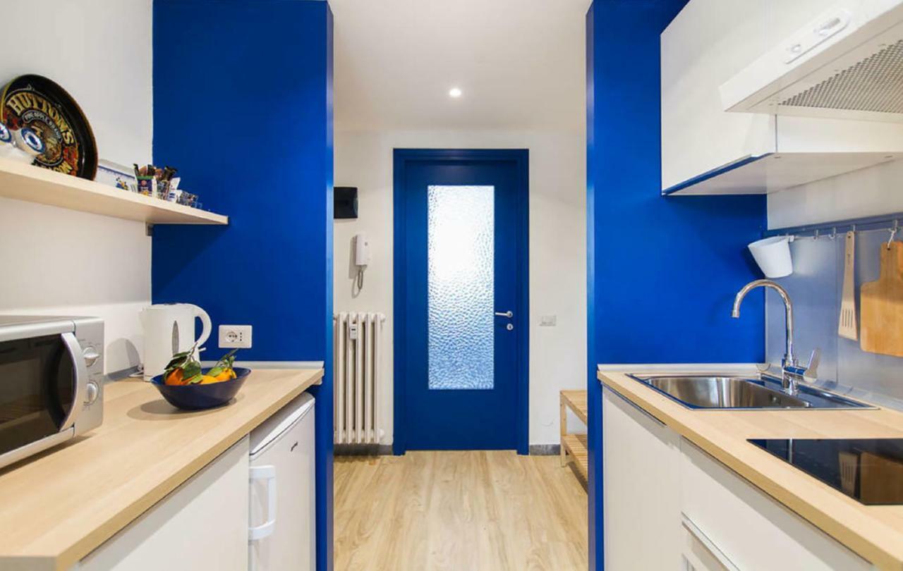 Appartamento Blu A Milano Zona Ripamonti Vicino Allo Ieo Exterior foto